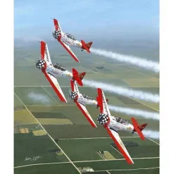Aerobatic Magic Lyons Studios Limited Edition Aviation Print