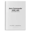 Aero Commander 560E, 680 Flight Manual (part# AC560E57-60-F-C)
