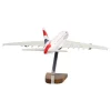 Airbus A380 British Airways Large Mahogany Model