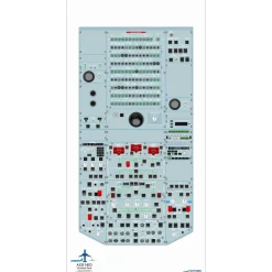 Airbus 18" x 36" Cockpit Posters for Pilot Training