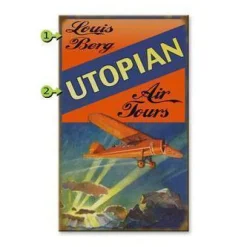 Air Tours Personalized Wood Sign 18x30