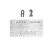 Alon Aircoupe Alon A2 Aircoupe 1965 Owner's Manual (part# ALA265)