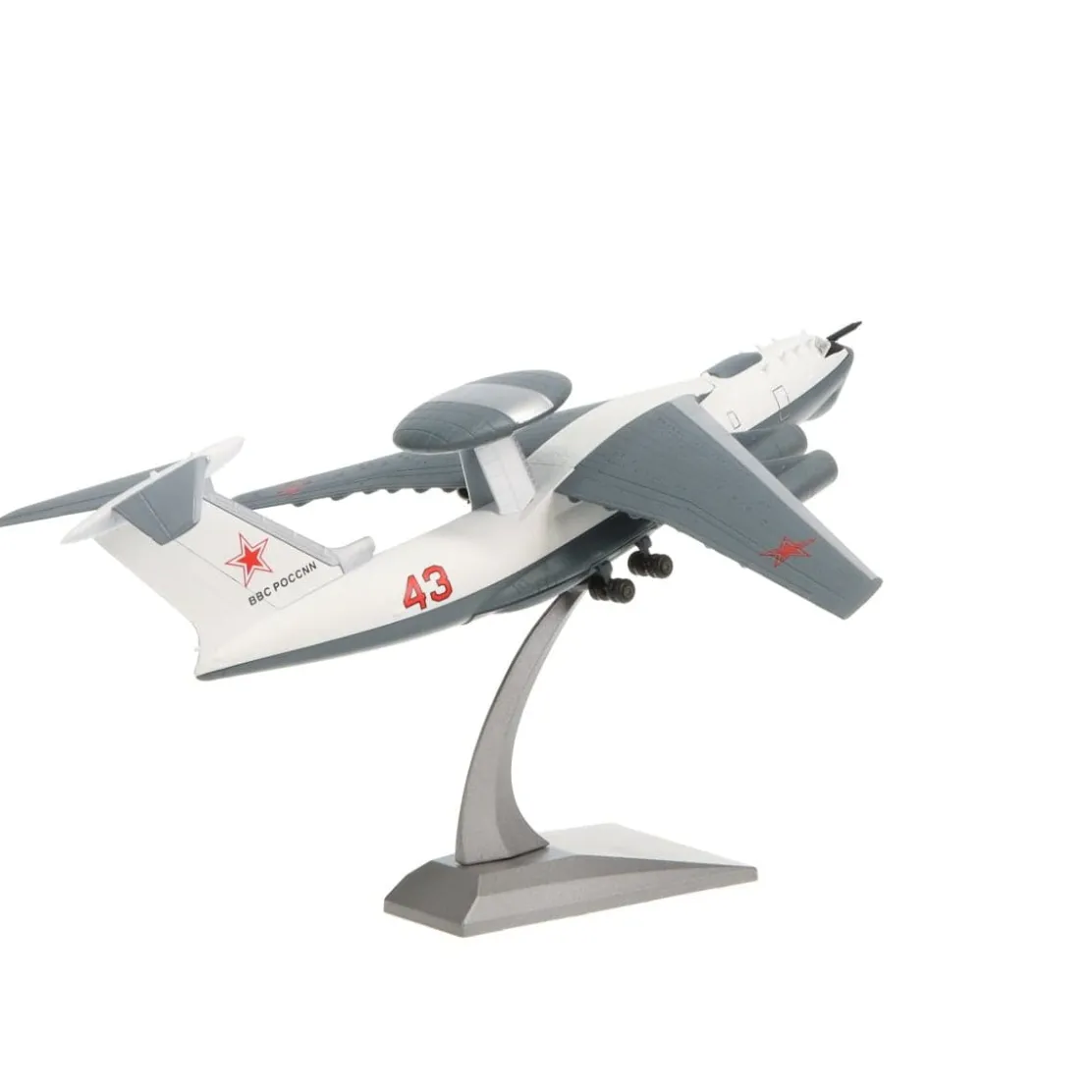 A-50 Mainstay Airborne Early Warning and Control Aircraft 1/200 Diecast Aircraft Model