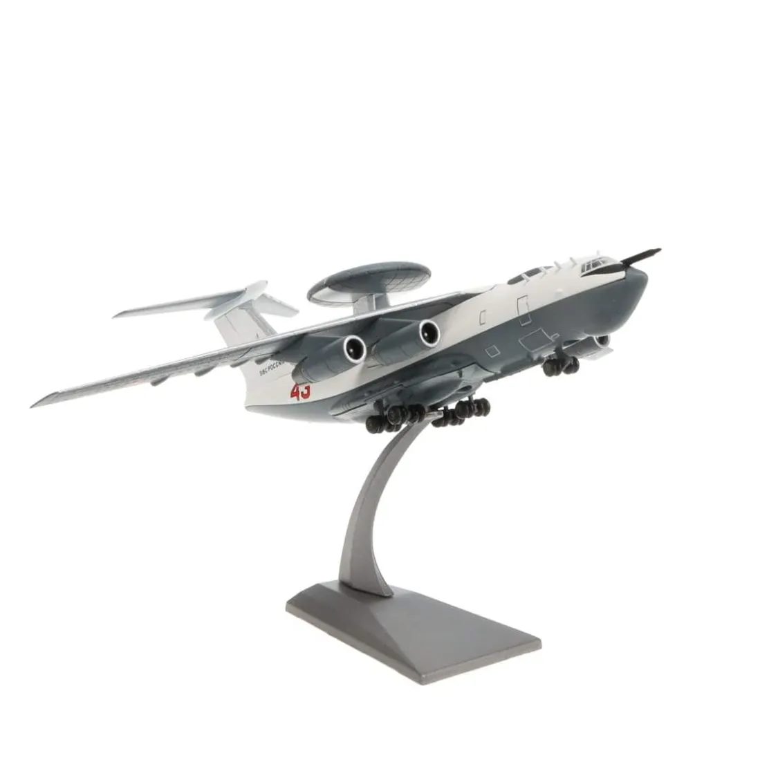 A-50 Mainstay Airborne Early Warning and Control Aircraft 1/200 Diecast Aircraft Model