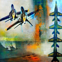 Angels 2 Frank Martin Aviation Art Print