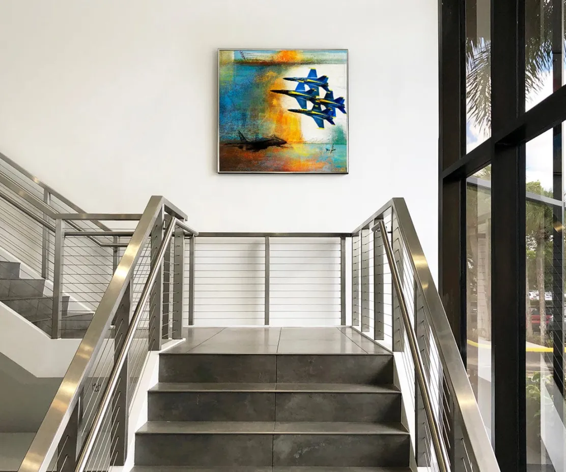 Angels 3 Frank Martin Aviation Art Print