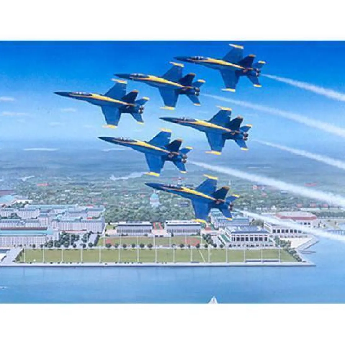 Angels Over Annapolis Lyons Studios Limited Edition Aviation Print