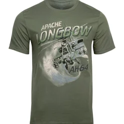 Apache Longbow AH-64 T-Shirt by Aeroplane Apparel Co.