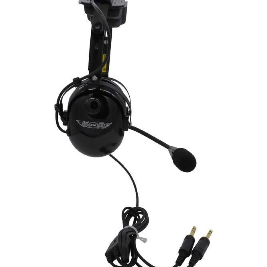 ASA AirClassics HS-1A Passive Aviation Headset - Crystal-Clear Comms & Comfort