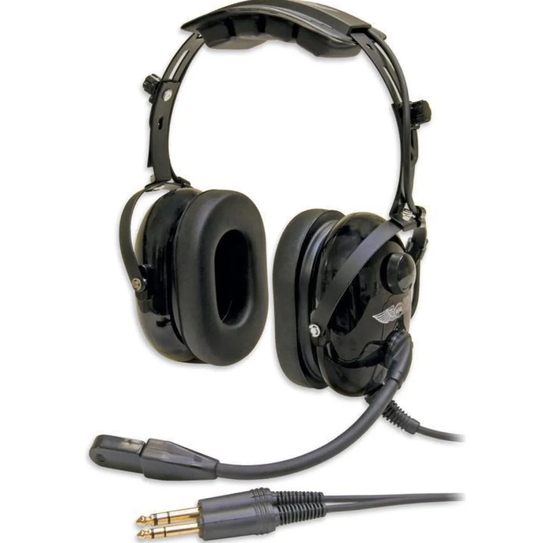 ASA AirClassics HS-1A Passive Aviation Headset - Crystal-Clear Comms & Comfort