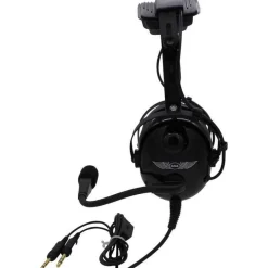 ASA AirClassics HS-1A Passive Aviation Headset - Crystal-Clear Comms & Comfort