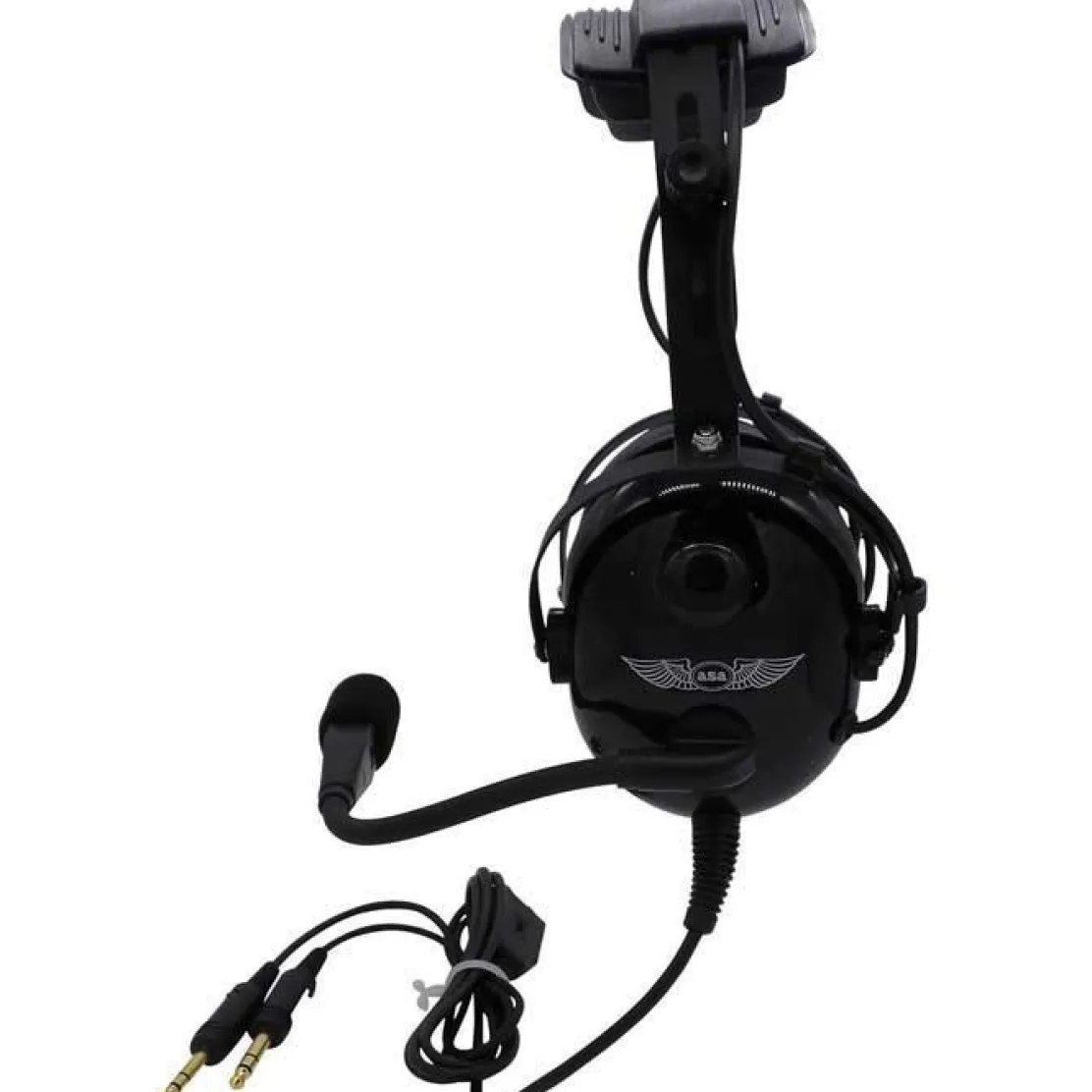 ASA AirClassics HS-1A Passive Aviation Headset - Crystal-Clear Comms & Comfort