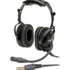 ASA AirClassics HS-1A Passive Aviation Headset - Crystal-Clear Comms & Comfort