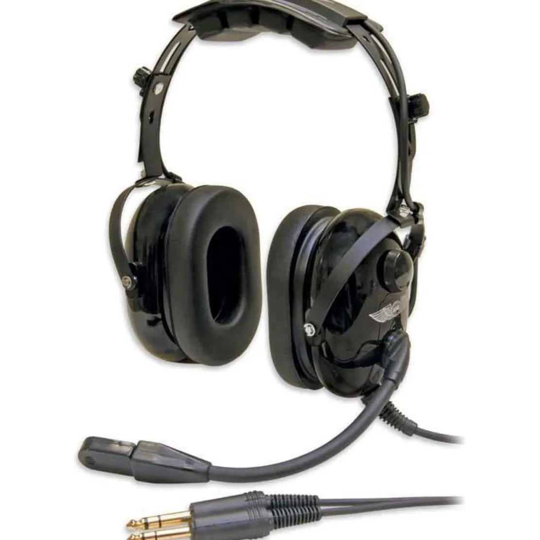 ASA AirClassics HS-1A Passive Aviation Headset - Crystal-Clear Comms & Comfort