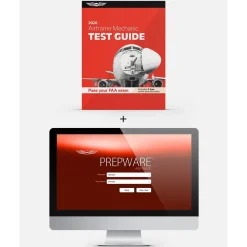 ASA 2026 AMT Airframe Test Guide with Unlimited Practice Bundle (Book, Download, Online)