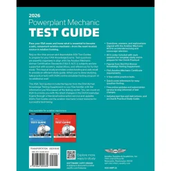 ASA 2026 AMT Powerplant Test Guide for AMT Success Book