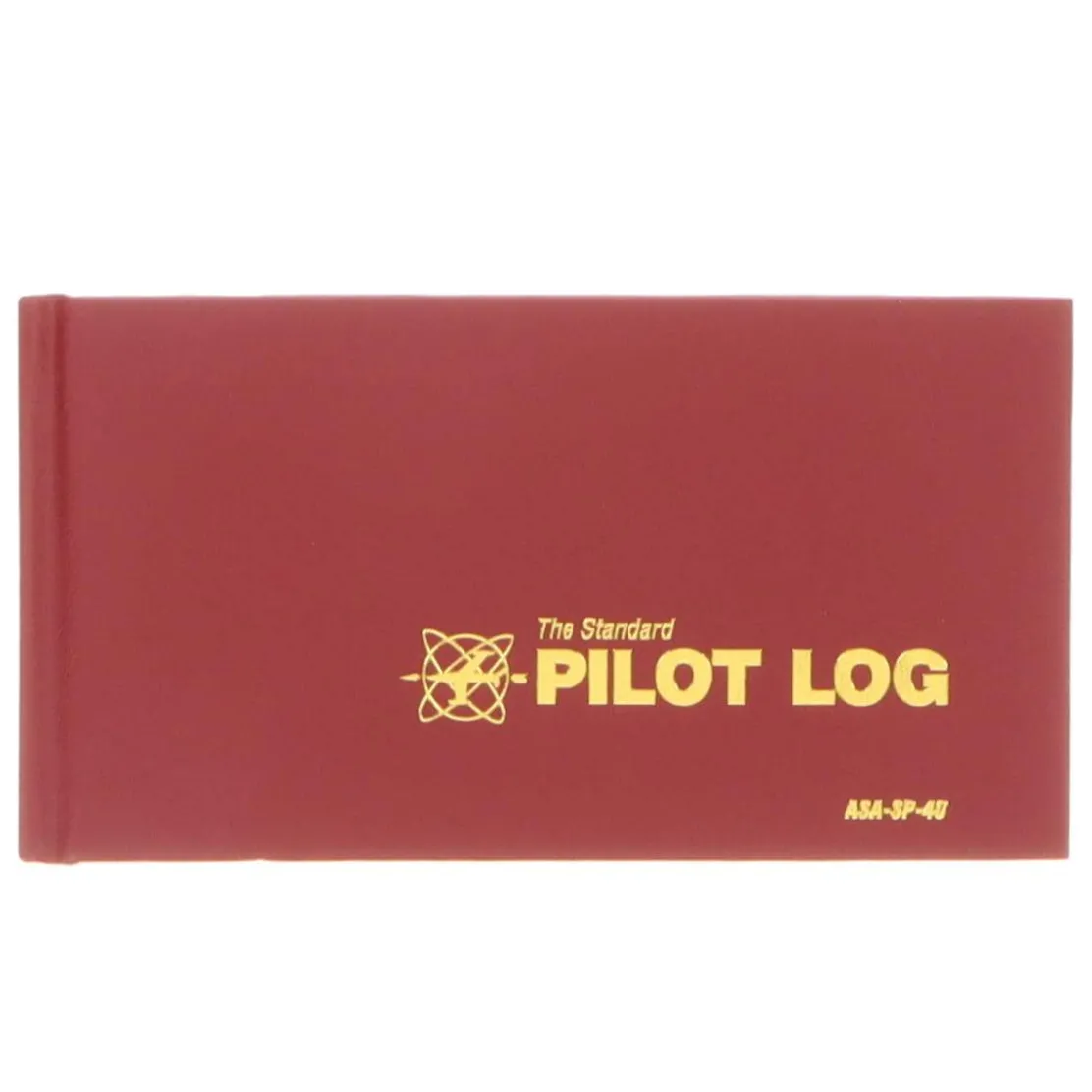 ASA Burgundy Pilot Logbook: Expanded 206-Page Capacity