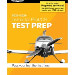 ASA 2025-2026 CFI Test Prep Bundle (Book, Download, Online)