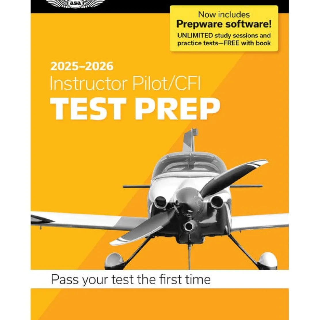 ASA 2025-2026 CFI Test Prep Bundle (Book, Download, Online)