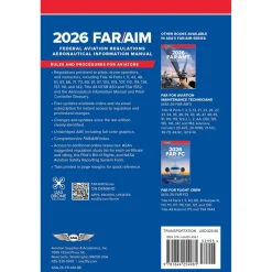 ASA 2026 FAR/AIM Handbook - FAA Regulations Guide for Pilots & Instructors