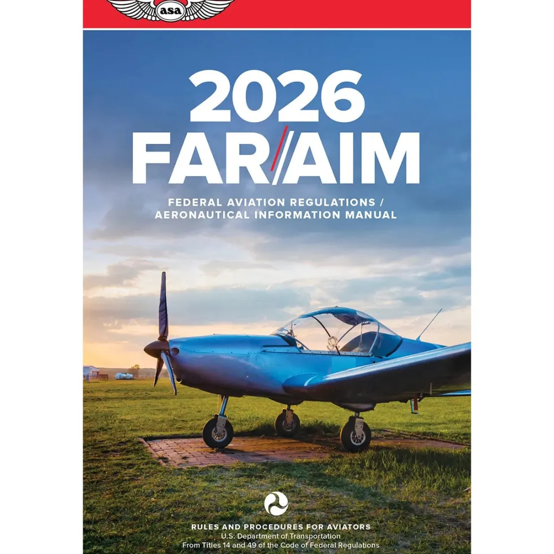 ASA 2026 FAR/AIM Handbook - FAA Regulations Guide for Pilots & Instructors