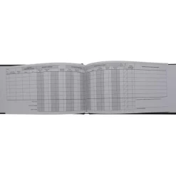 ASA Pilot Logbook Black - Compact FAA-Compliant Flight Record Book