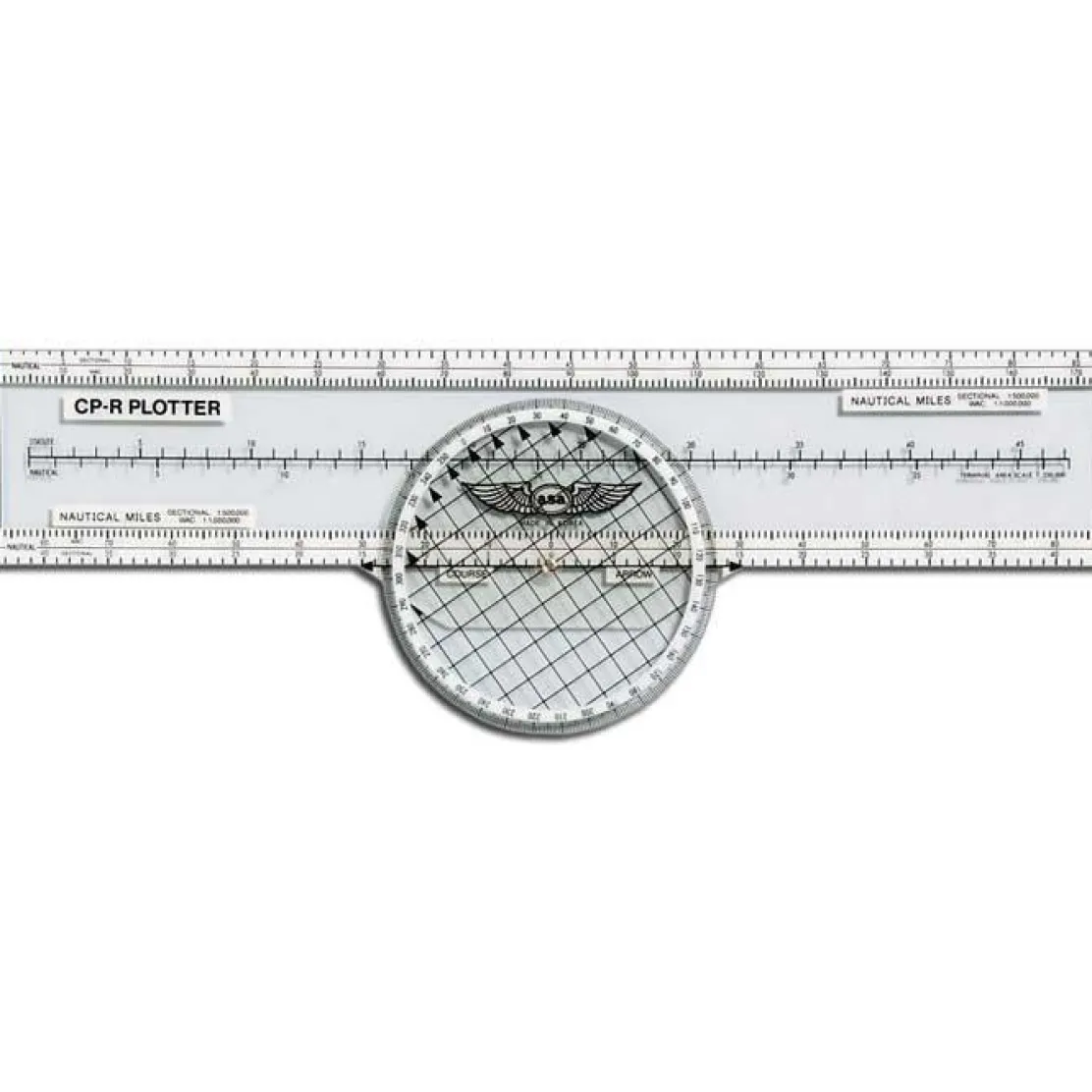 ASA Rotating Plotter Precision VFR Flight Navigation