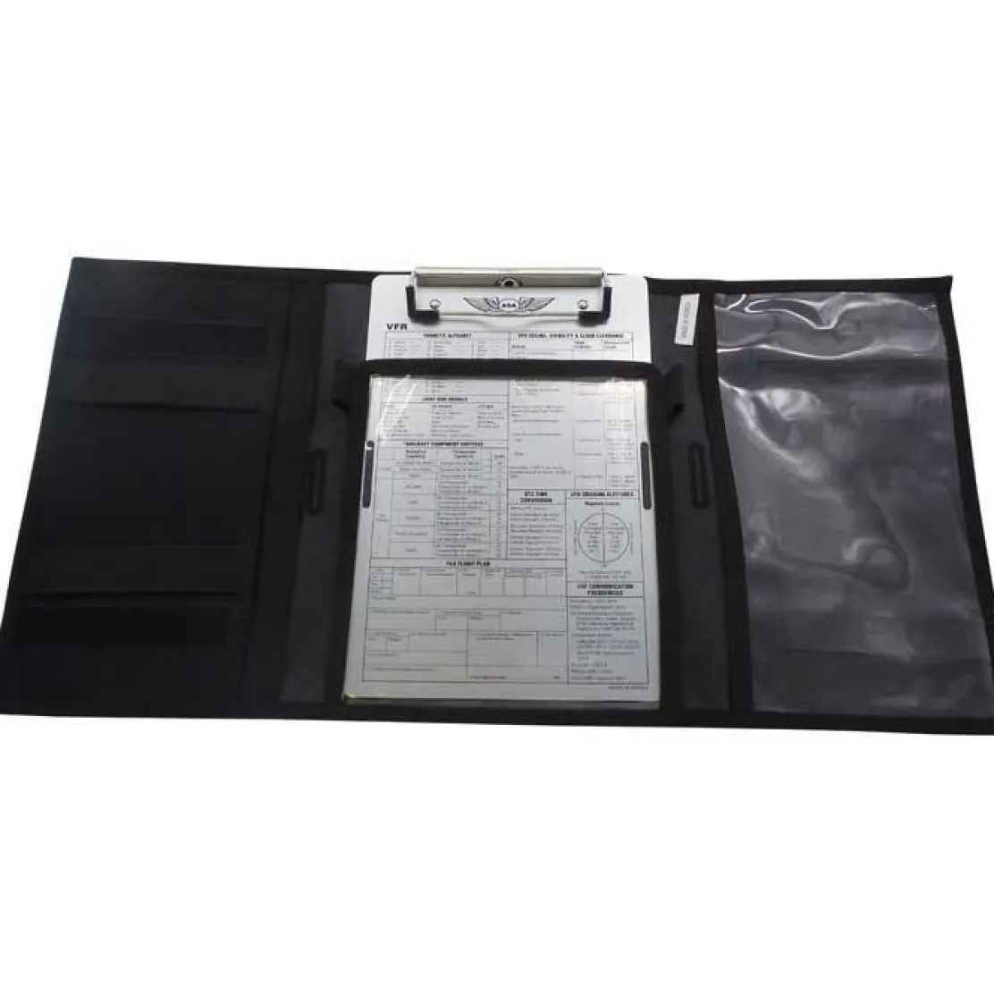 ASA Tri-Fold Pilot VFR Kneeboard Organizer