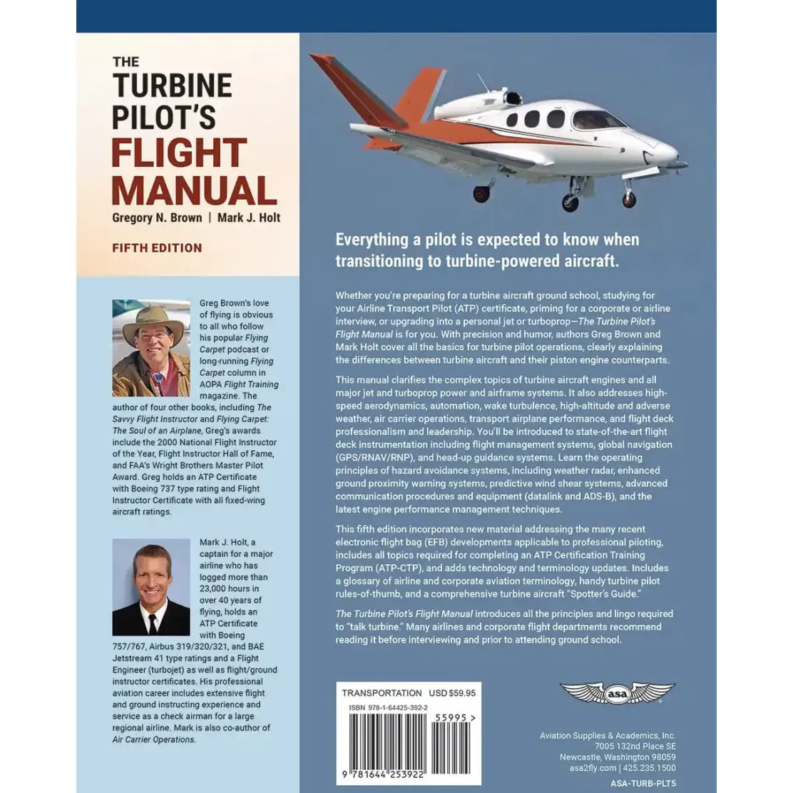 ASA Turbine Pilot's Manual 5th Edition: Jet Transition Mastery