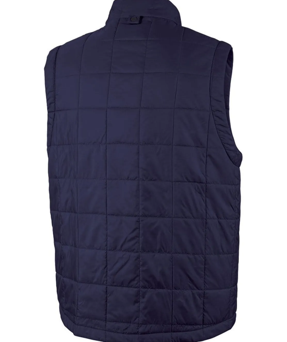 ATP Flight School Men’s Quilted Pilot Vest: Eco-Friendly, Insulated, Navy