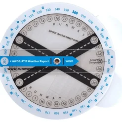 Aviation Runway Selector and Crosswind Component Tool