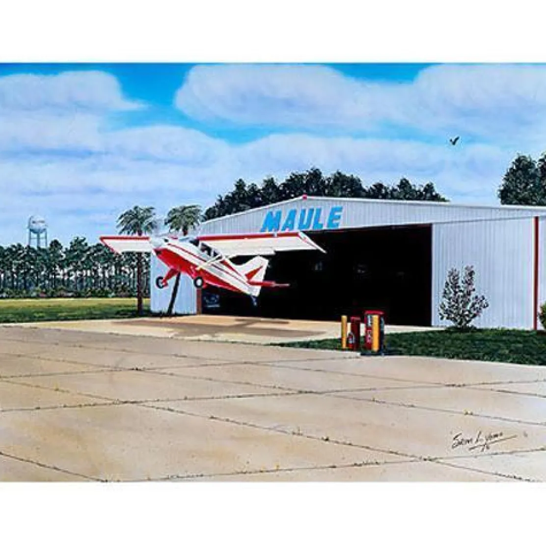 Be Back in a Minute Lyons Studios Limited Edition Aviation Print