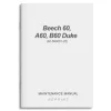 Beech 60, A60, B60 Duke Maintenance Manual (60-590001-25)