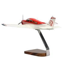Beechcraft Bonanza G36 Clear Canopy Large Mahogany Model