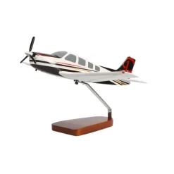 Beechcraft Bonanza G36 Large Mahogany Model