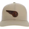 Beechcraft Half Wing Logo Richardson 112 Heritage Trucker Hat - Buckskin