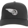 Beechcraft Half Wing Logo Richardson 112 Velocity Trucker Hat - Pewter