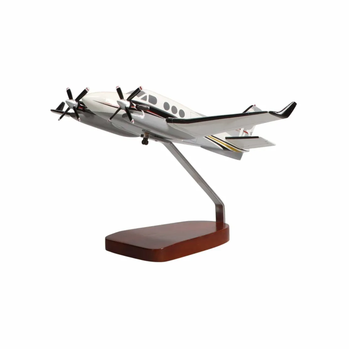 Beechcraft King Air C90GTx Large Mahogany Model