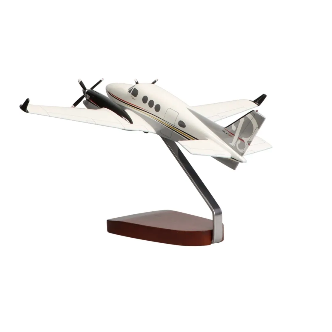 Beechcraft King Air C90GTx Large Mahogany Model
