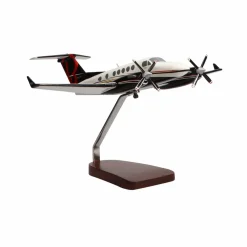 Beechcraft King Air 250 Large Mahogany Model