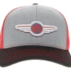 Beechcraft Wings Richardson 112 Velocity Trucker Hat - Red/White/Blue