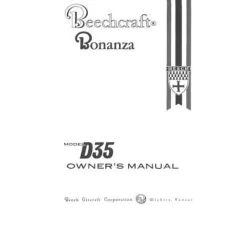 Beech D-35 Owner's Manual (part# 35-590001-3)
