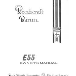 Beech E55 Owner's Manual (part# 96-590010-1B)