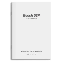 Beech 58P Maintenance Manual (102-590000-5)