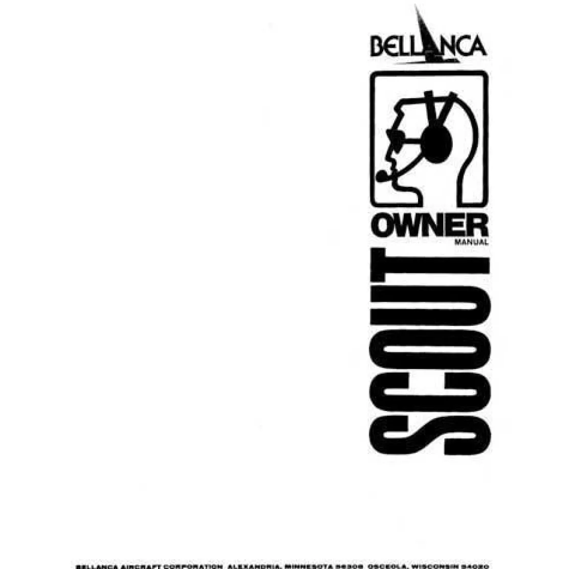 Bellanca 8GCBC Scout 1974-1979 Owner's Manual (part# BL8GCBC-74-79-O)