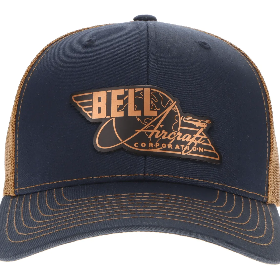 Bell Classic Logo Richardson 112 Heritage Trucker Hat - Chrome