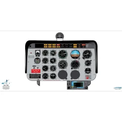 Bell Helicopter 18" x 36" Cockpit Posters for Pilot Training