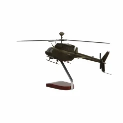 Bell OH-58 Kiowa Warrior Large Mahogany Model