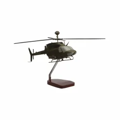 Bell OH-58 Kiowa Warrior Large Mahogany Model