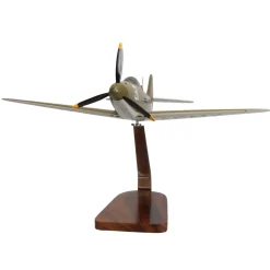 Bell P-39 Airacobra Large Mahogany Fighter Model
